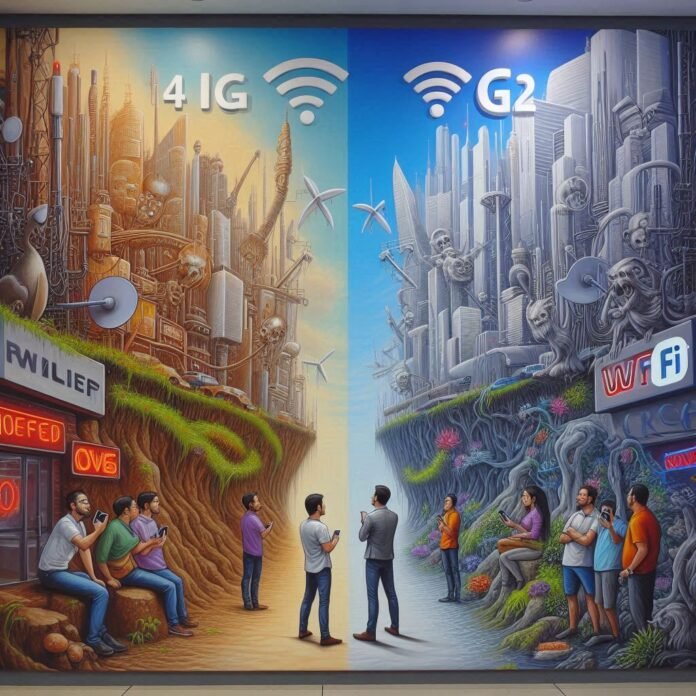 The Stand-disengaged Wi-Fi Conversation: 2.4GHz versus 5GHz