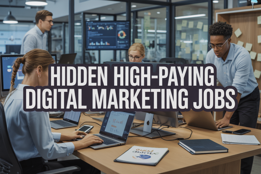 10 Digital Marketing Jobs Nobody Talks About But Pay Well