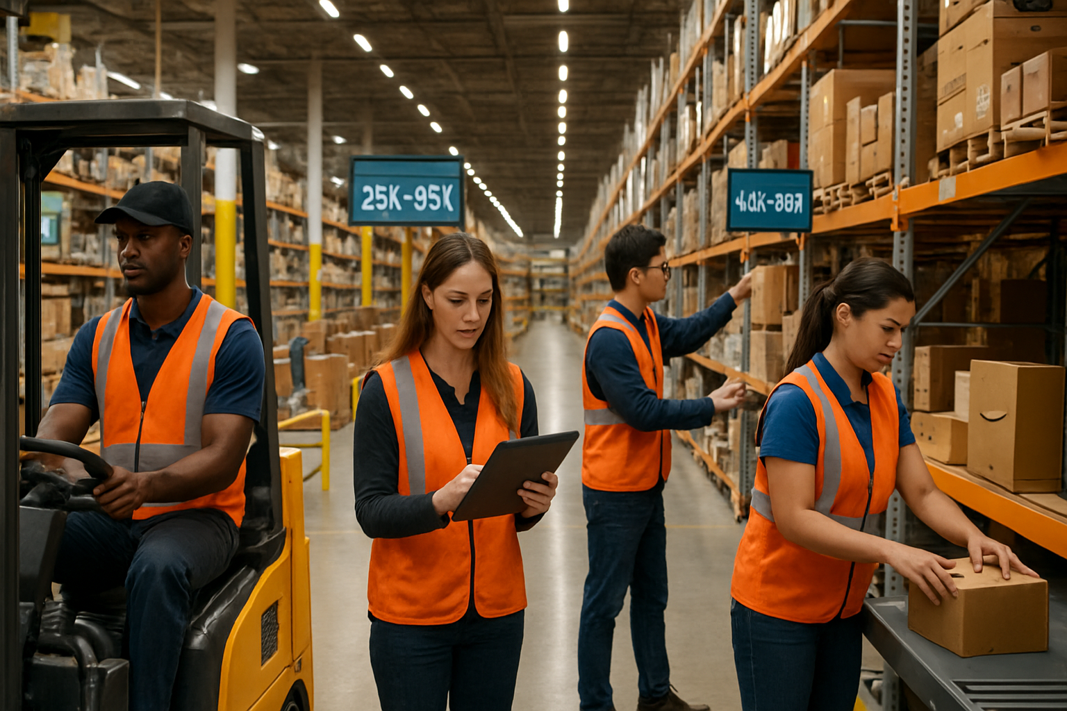 High-Demand Warehouse Positions and Their Earning Potential