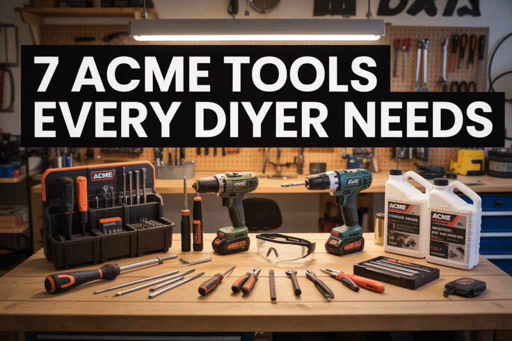 7 ACME Tools Every DIYer Needs in Their Garage